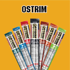Ostrim snack stick with cheese and crackers for versatile pairing benefit