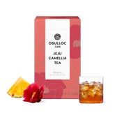 Osulloc front packaging displaying camellia tropical blend for easy identification and freshness