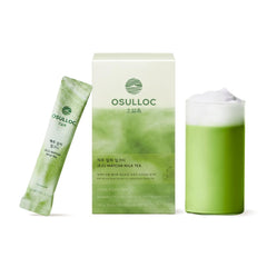 Osulloc front packaging of 10 stick packets showing brand and convenience