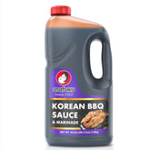 Otafuku bulgogi sauce front packaging showing bulk bottle and brand benefit convenience