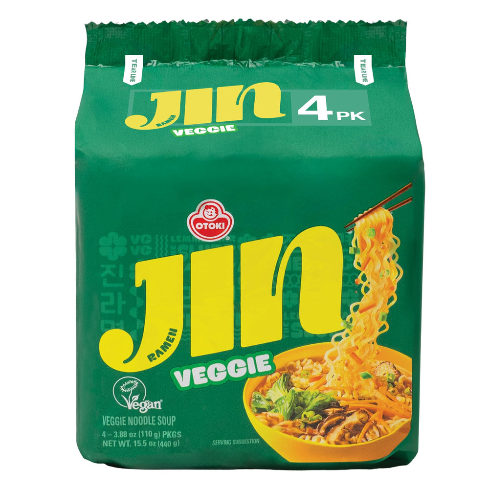 OTOKI front packaging showing vegan ramen and clear benefits