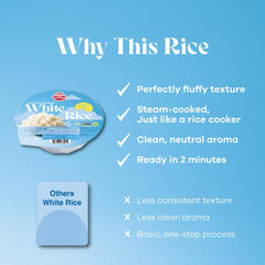 OTOKI bowl inside microwave steaming to show fast two-minute reheating convenience