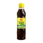 Ottogi front label of cooking plum extract showing product identity and benefit