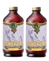 P Portland Syrups front packaging showing elegant bottle and brand