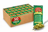 PailSail relish front-facing packet showing branding and portion benefits