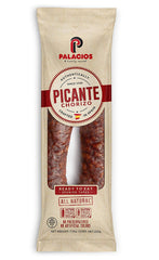 Palacios chorizo in paella plating adding smoky heat and rich color