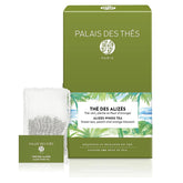 Palais des Thés front packaging showing product name and 20 tea bags, clear labeling benefit