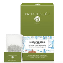 Palais des Thés front packaging showing elegant Earl Grey and convenience