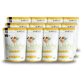 Palmini front pouch showing branding and product convenience