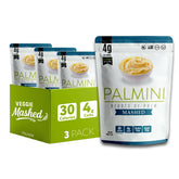 Palmini front pouch showing brand and quick low-carb benefit
