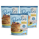 Pamela's front packaging 4lb bag showing brand and product name for pantry convenience