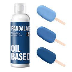 Pandalab navy blue bottle front view showing label and cap for clear identification and use