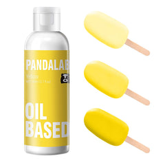Pandalab bottle front label showing color and volume, clear product identification and benefit