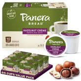 Panera front packaging showing 60 pods and cafe-quality branding benefit convenience