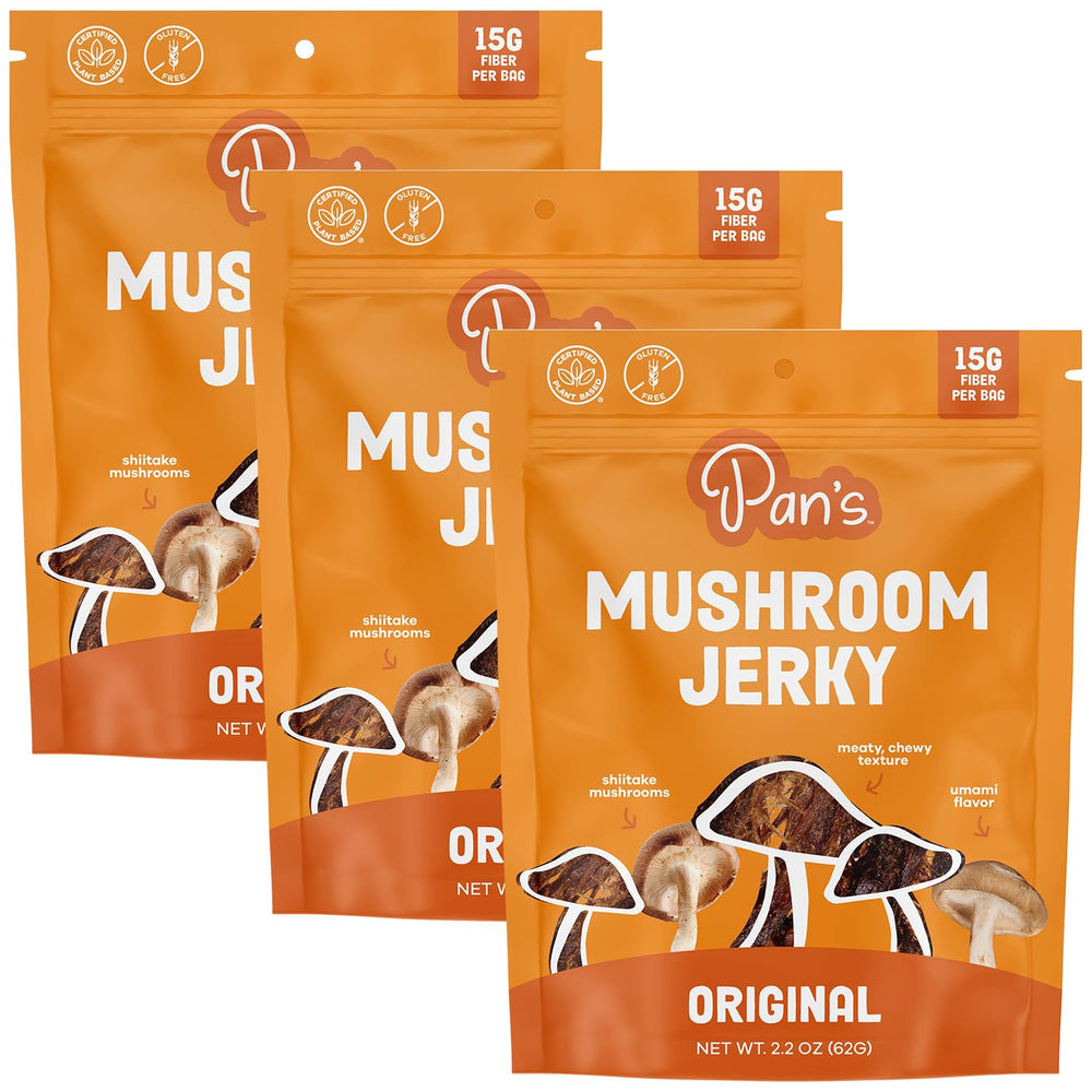 Pan's front packaging showing original flavor and convenient 2.2 oz pouch benefit