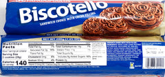Papadopoulos cocoa cream close-up showing creamy filling and crisp biscuit texture benefit