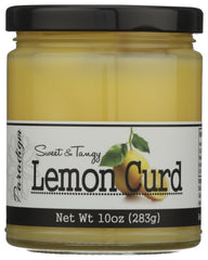 Paradigm Foodworks lemon curd jar front view showing label and spreadable texture
