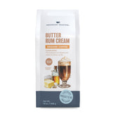 Paramount Roasters front packaging showing Butter Rum Cream benefits