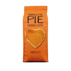 Paramount Roasters front packaging showing pumpkin pie flavor and seasonal label for quick purchase