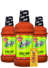 Parkway Gifting Co. front view of Zing Zang bottles showing label and volume benefit