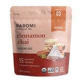 Paromi front packaging showing product and organic badge for freshness
