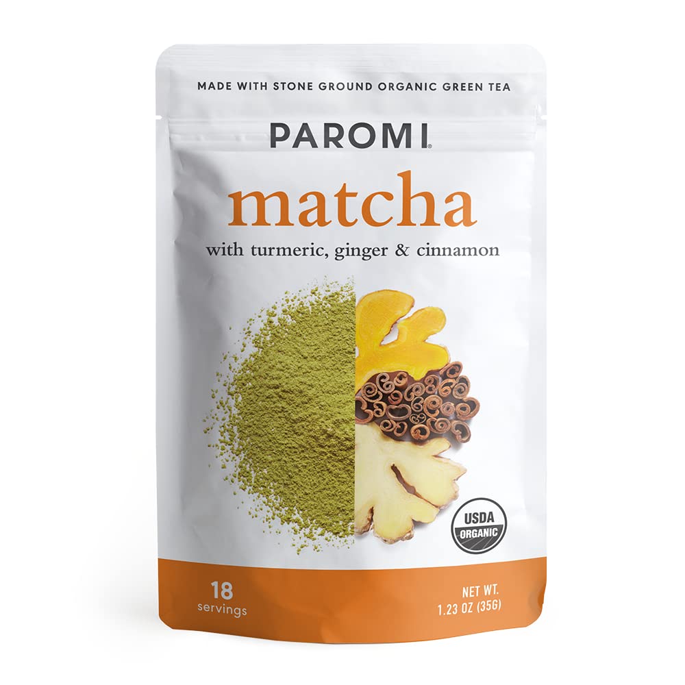 Paromi front packaging showing pouch design and net weight, clear product benefit