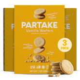 Partake Foods front packaging showing safe allergen-free benefits