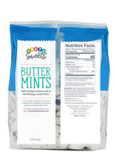 Party Sweets open bag revealing roughly 200 individually wrapped mints for events