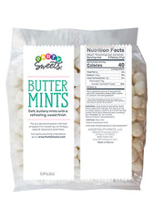 Party Sweets buttermints used as table decor for elegant presentation