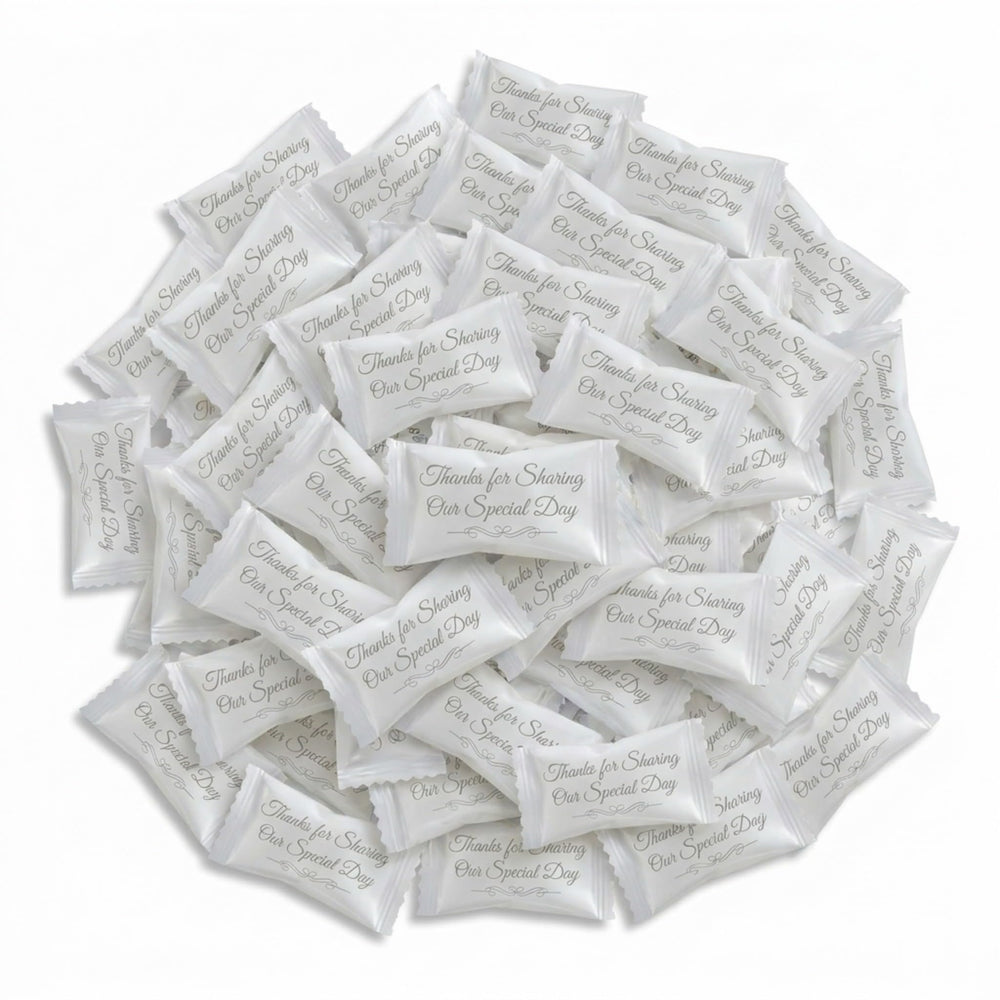 Party Sweets front packaging showing 7-ounce bag and branding, clear product view