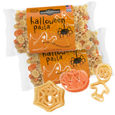 pastabilities front packaging showing pumpkin ghost spider shapes and family-friendly appeal