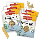 pastabilities front packaging showing penne and ruffles, clear product benefit