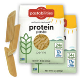 pastabilities penne front packaging showing product and serving size benefit