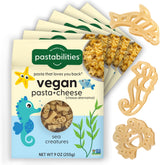 Pastabilities front packaging showing under the sea shapes and family size benefits