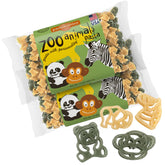 Pastabilities front packaging showing zoo animal shapes and family-friendly appeal