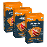 Patagonia Provisions front packaging showing three-pack and brand benefits