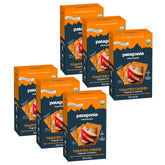 Patagonia Provisions front packaging showing toasted cheeze crackers and organic badge