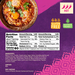 Patak's sauce texture close-up revealing creamy, rich tomato base for smooth curries