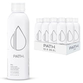 PATHWATER front packaging showing label and aluminum bottle benefit clarity