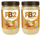 PB2 front packaging 1lb jar shows label and two-pack convenience