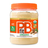 PBfit front packaging 30oz showing organic label and size benefit