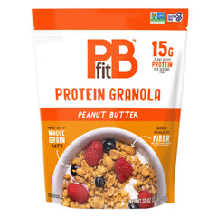 PBfit front packaging showing peanut butter crunch and 15g protein benefit