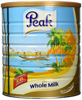 Peak tin front view showing label and weight, convenient long‑lasting supply