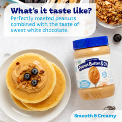 Peanut Butter & Co. close-up of smooth spread highlighting dessert flavor