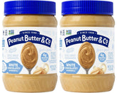 Peanut Butter & Co. front packaging showing two 16 oz jars and brand label for pantry convenience