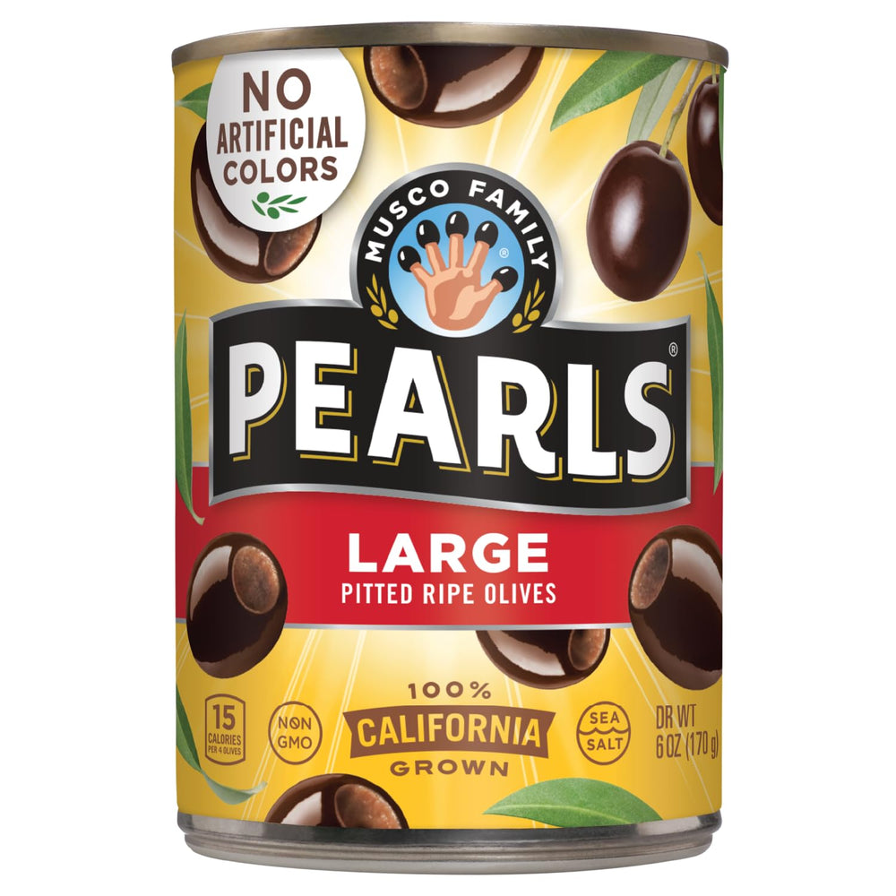 PEARLS front of can showing brand and product for easy identification