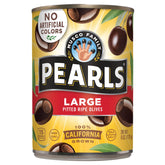 PEARLS front of can showing brand and product for easy identification