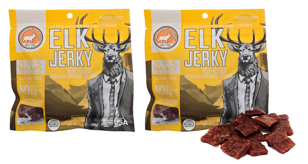 PEARSON RANCH front packaging showing resealable 2.1 oz bag, convenient for travel