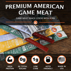 PEARSON RANCH sliced stick texture showing lean meat quality