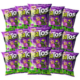 PeaTos front packaging showing bold onion ring branding and snack appeal